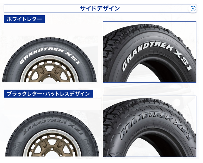 9月｢GRANDTREK XS1｣新発売予定！ | お知らせ | タイヤセレクト上越 | タイヤセレクト・タイヤランド【DUNLOP】