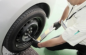 写真:タイヤのアフターケア
